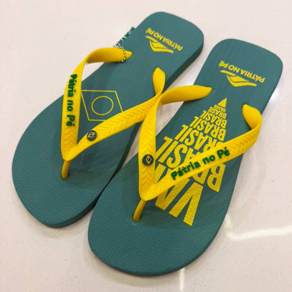 Chinelo: Vai Brasil - Premium (Lançamento)