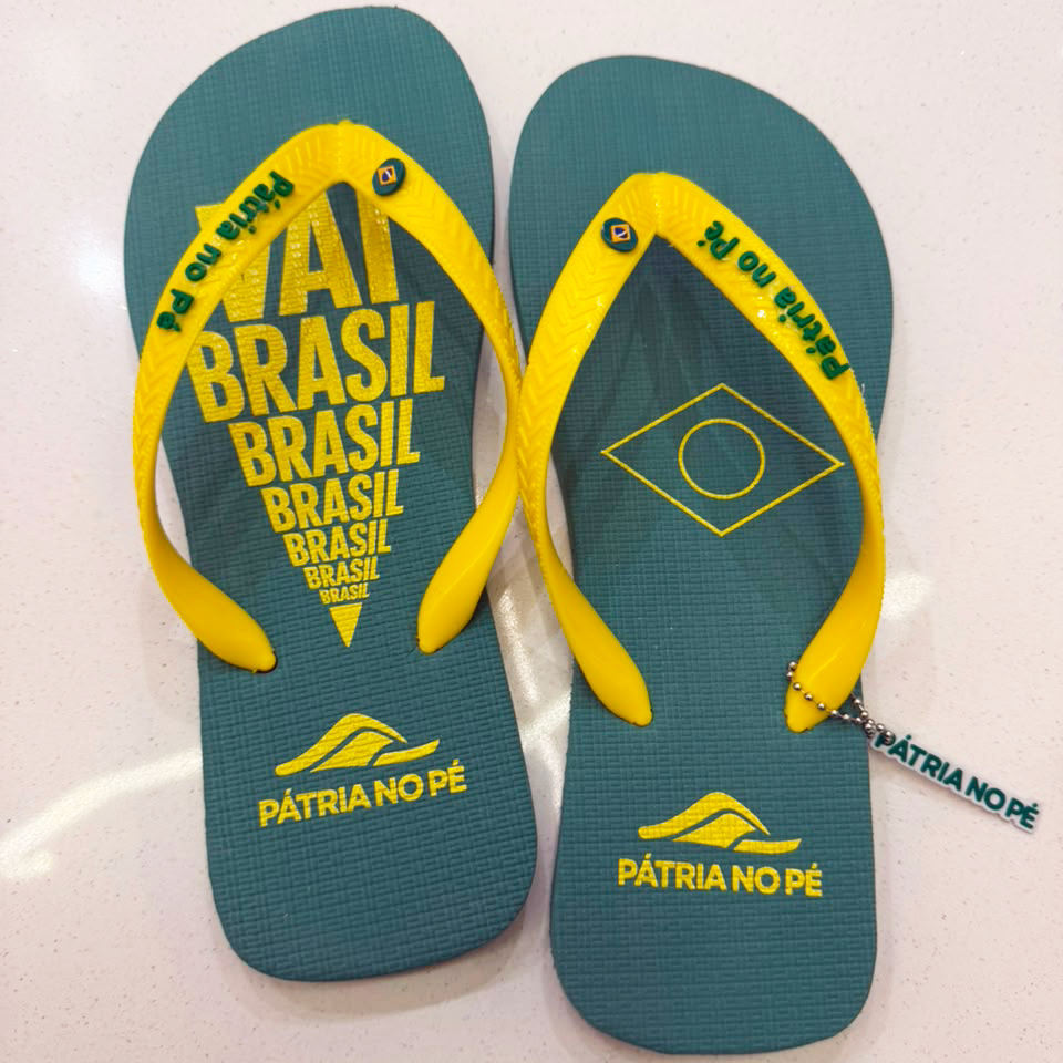 Chinelo: Vai Brasil - Premium (Lançamento)
