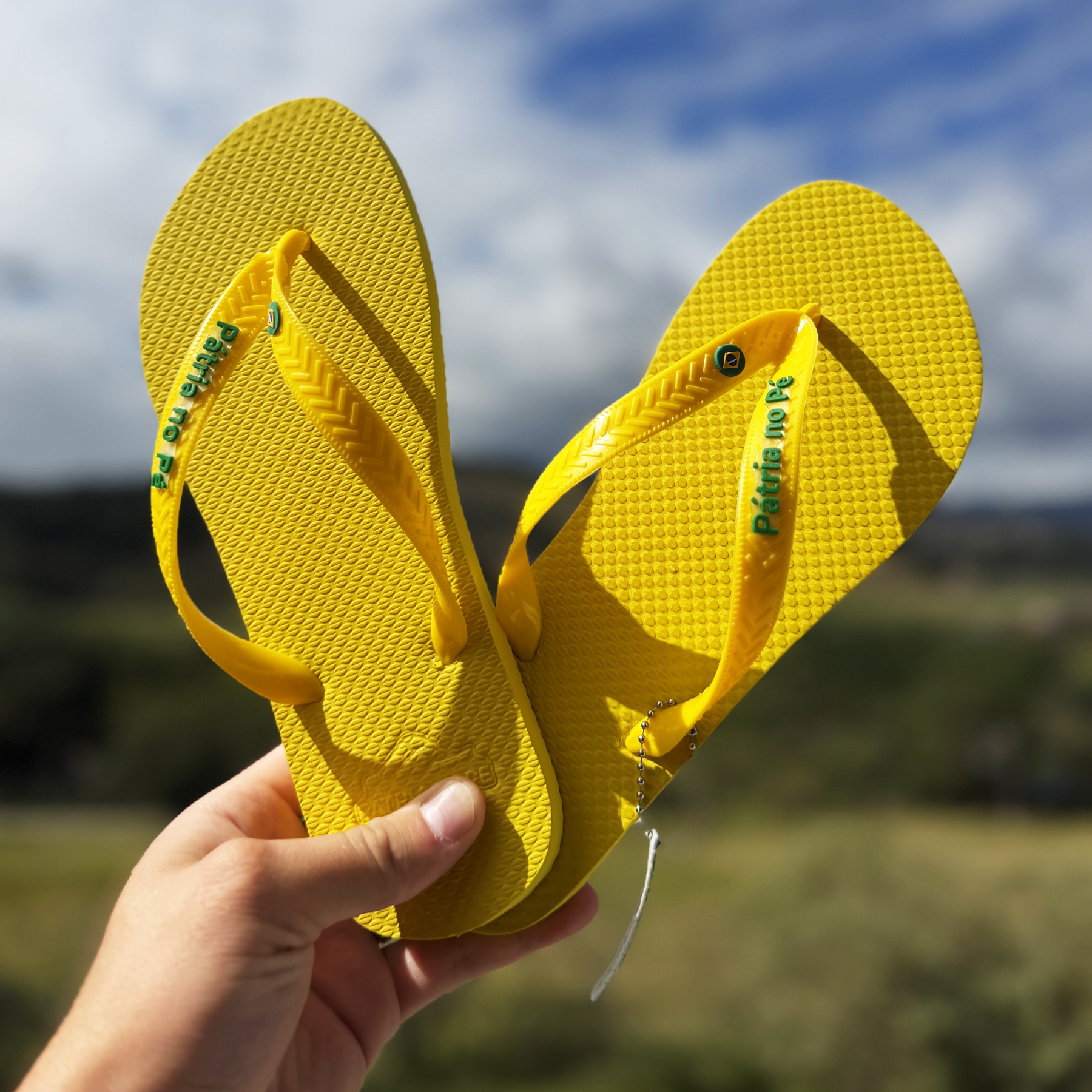 Chinelo: Canário - Premium