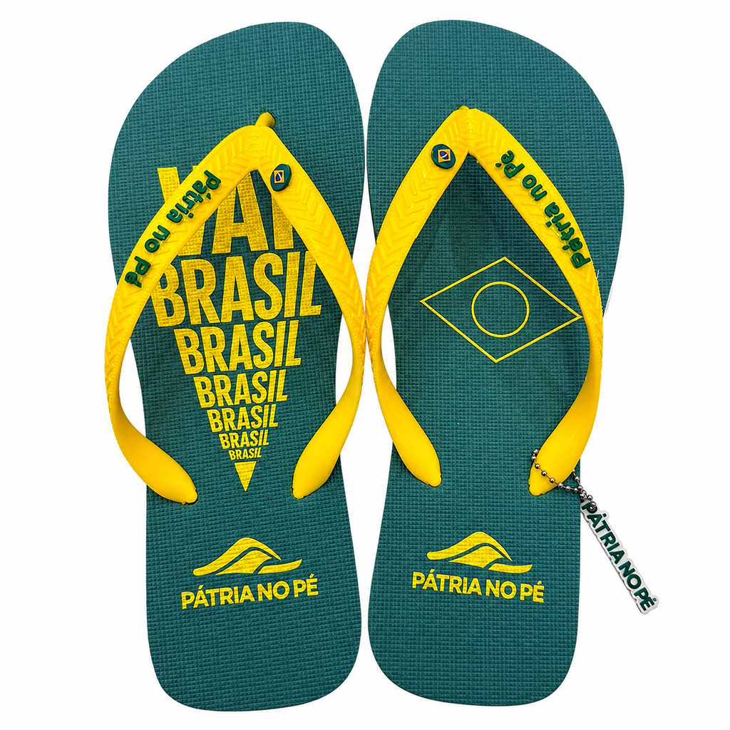 Chinelo: Vai Brasil - Premium (Lançamento)