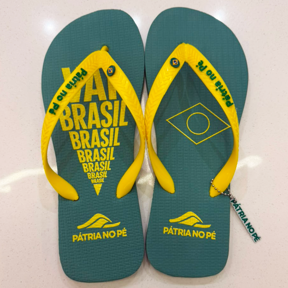 Chinelo: Vai Brasil - Premium (Lançamento)