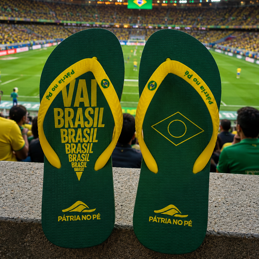 Chinelo: Vai Brasil - Premium (Lançamento)