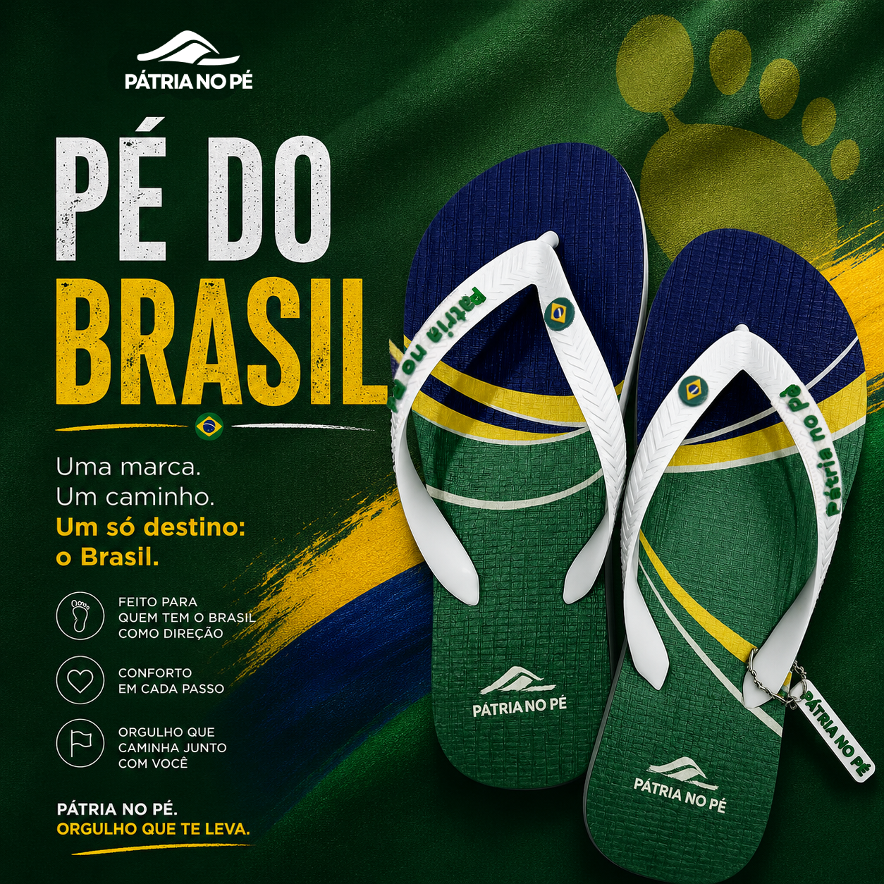 Chinelo: Pé do Brasil