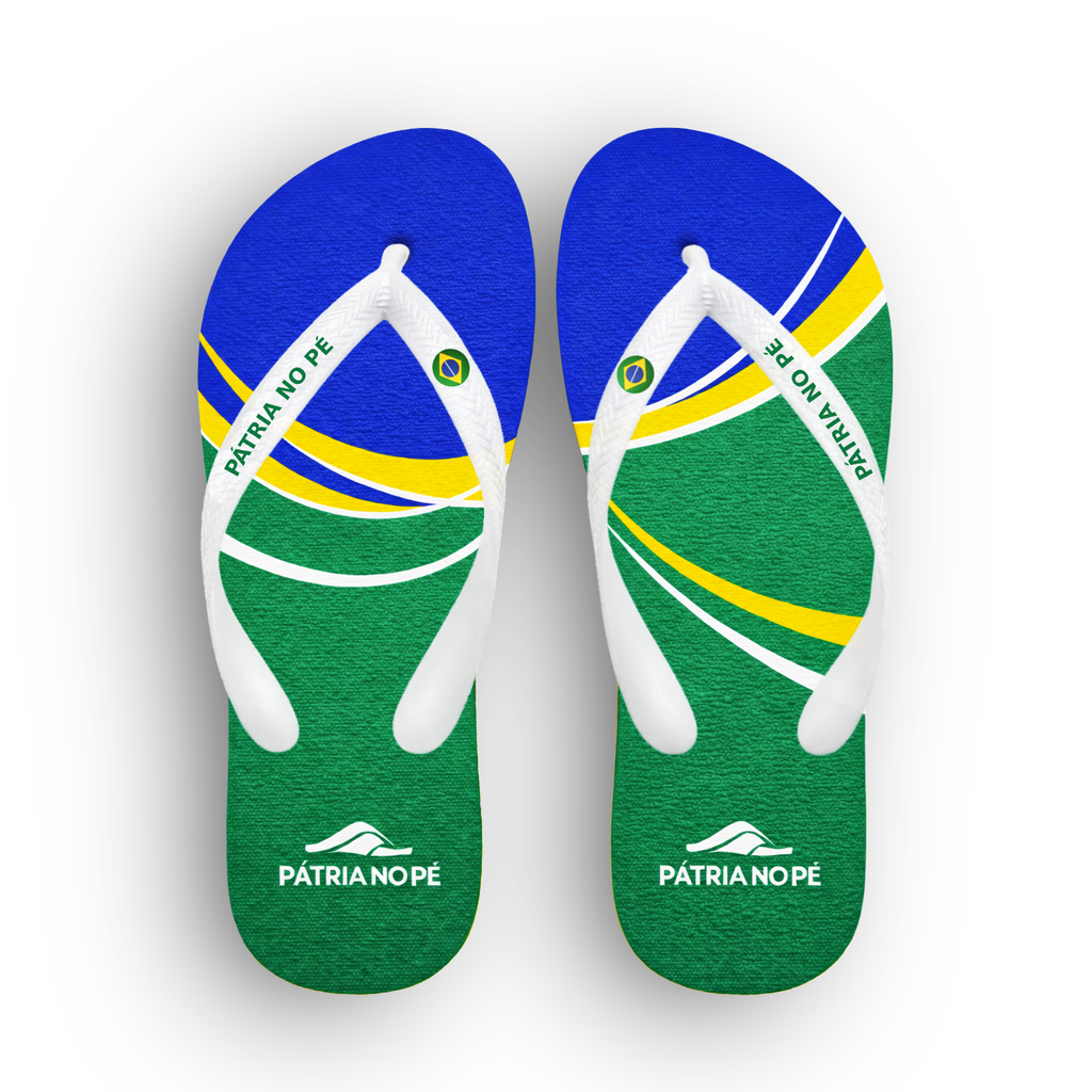 Chinelo: Pé do Brasil (EDIÇÃO LIMITADA)