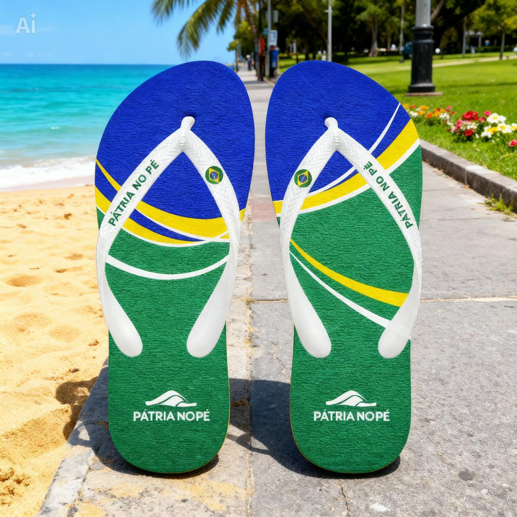 Chinelo: Pé do Brasil (EDIÇÃO LIMITADA)