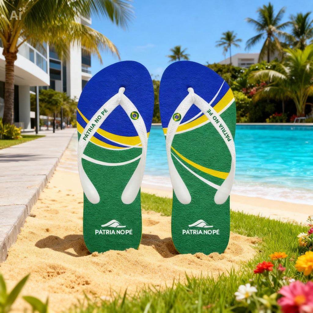 Chinelo: Pé do Brasil (EDIÇÃO LIMITADA)