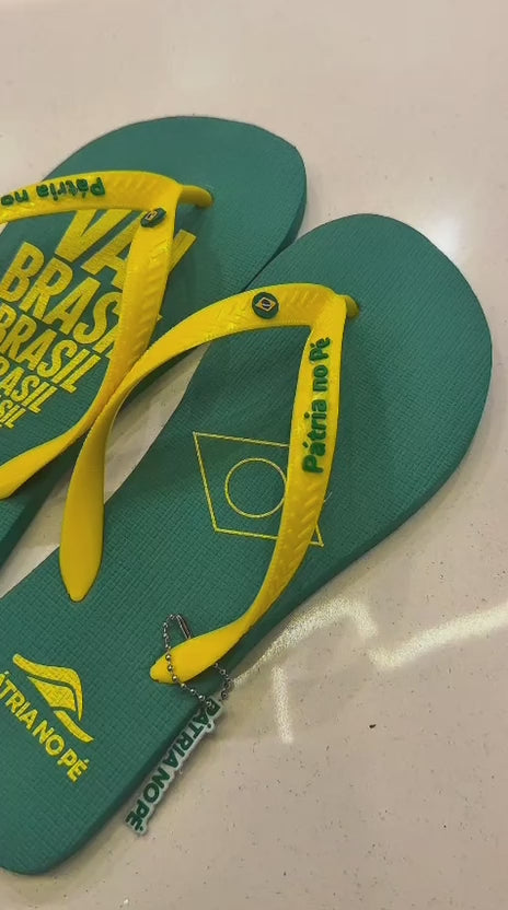 Chinelo: Vai Brasil - Premium (Lançamento)